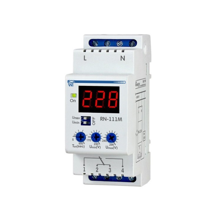 Przekaźnik napięciowy jednofazowy RN-111M 1P NOVATEK